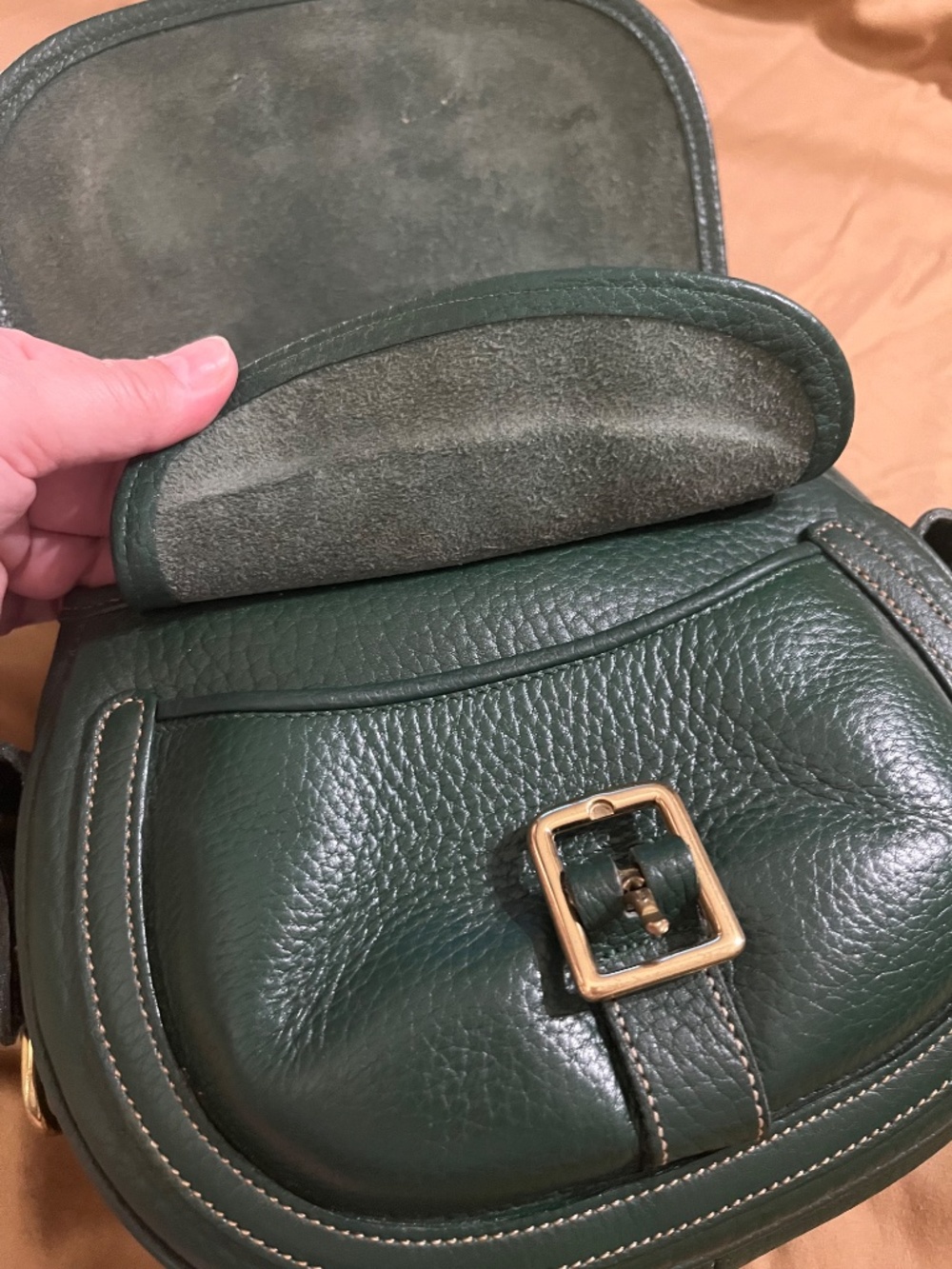 Dooney & Bourke Webster Crossbody Bag circa 1990s/early 2000s - Picture 6 of 9